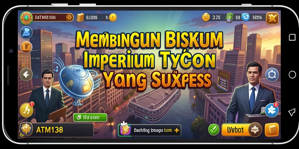 Tampilan gameplay menarik saat membangun bisnis di ATM138.