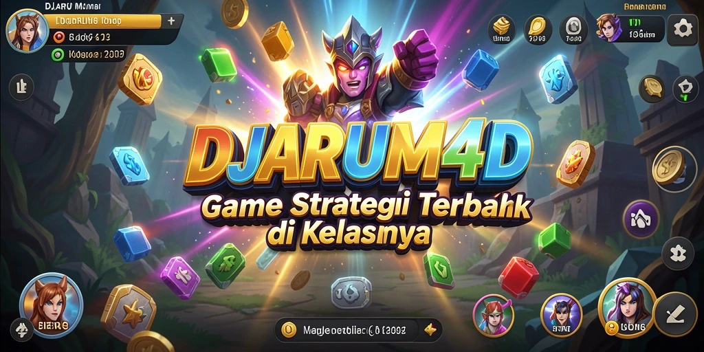 Tangkapan layar dari gameplay menarik DJARUM4D yang menampilkan strategi pertempuran.