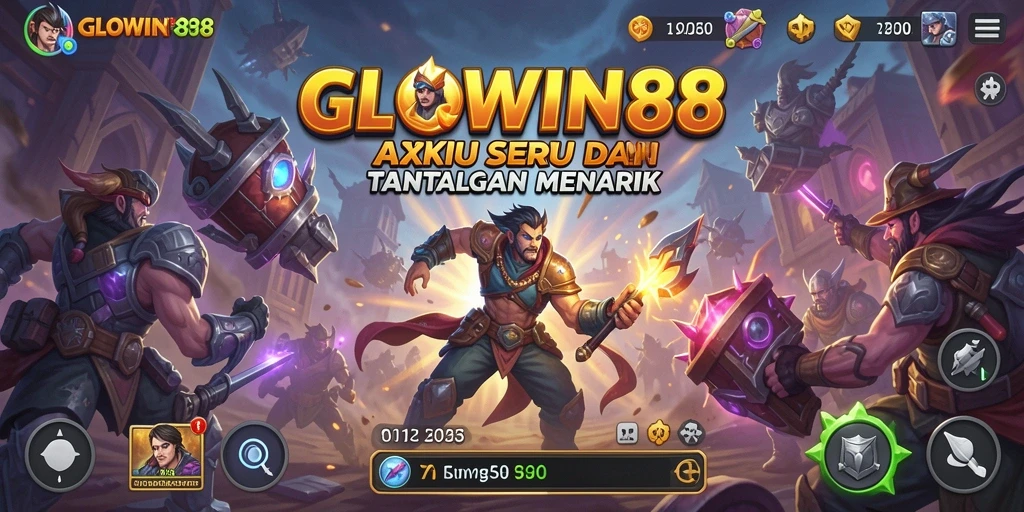 Tampilan aksi seru dalam GLOWIN88 yang penuh tantangan.