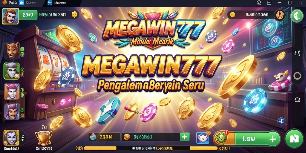 Screenshot yang menampilkan gameplay menarik dari MEGAWIN777.