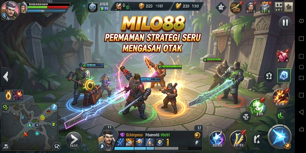 Tampilan layar dari gameplay <strong>MILO88</strong> yang mendebarkan dan penuh strategi.