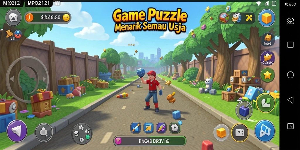 Tampilan gameplay MPO2121 yang menarik dan menantang.