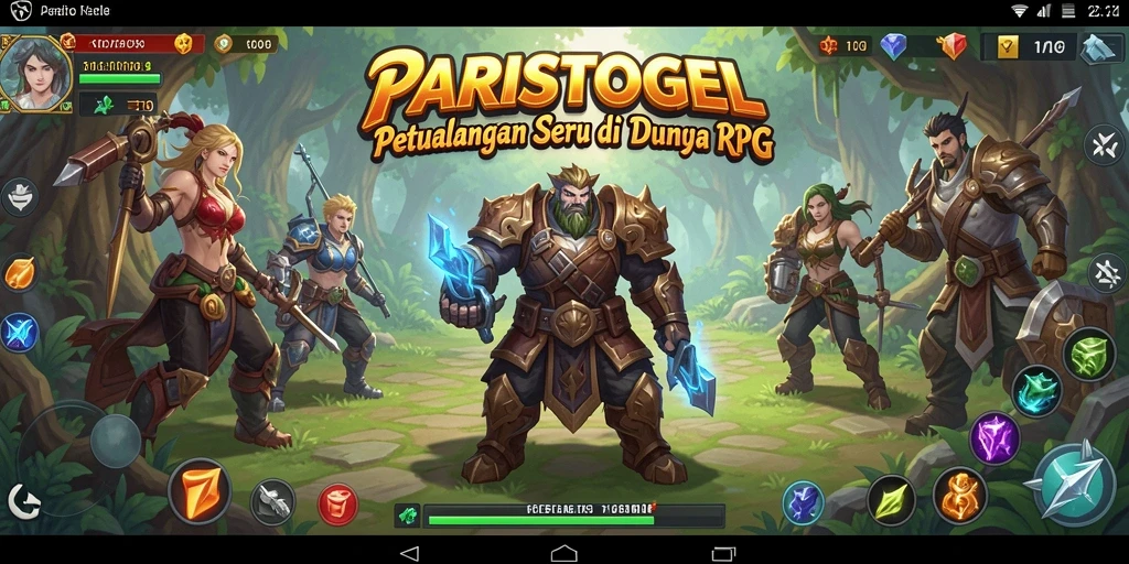 Tampilan gameplay PARISTOGEL yang mendebarkan dan penuh aksi.