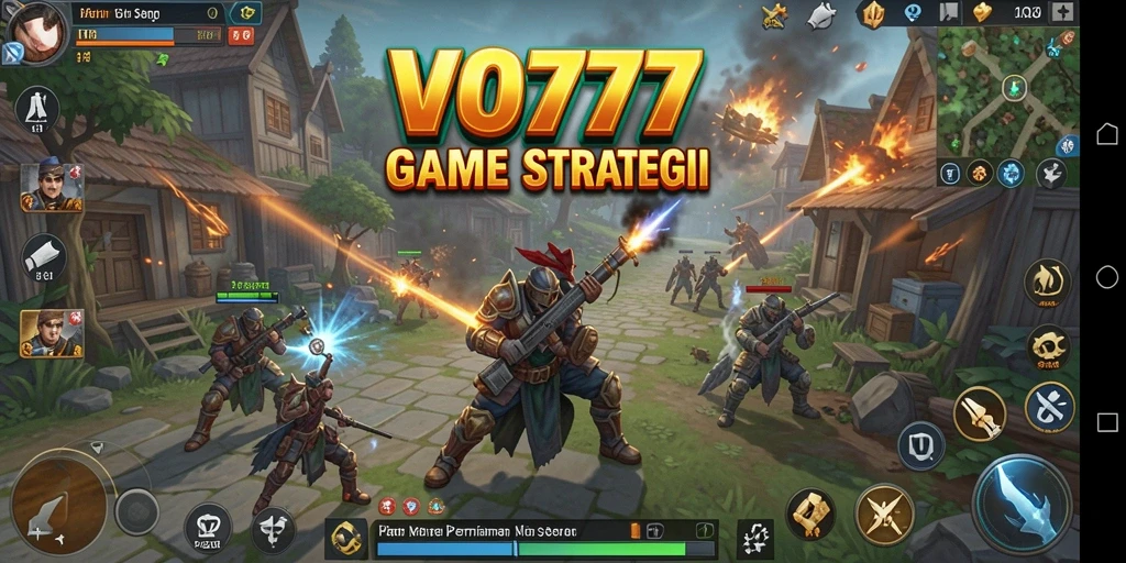 Tampilan seru gameplay VO777 yang strategis dan menantang.