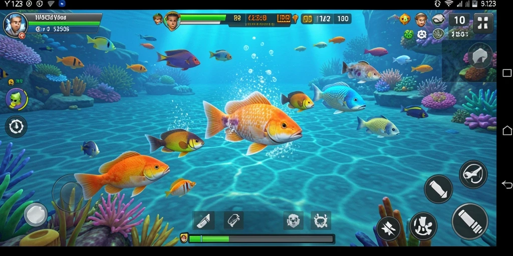 Tampilan screenshot <strong>YY123</strong> yang menunjukkan aksi seru Tembak Ikan.
