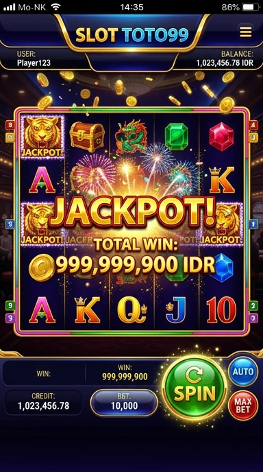 Tampilan detail aplikasi yang informatif di toto99.